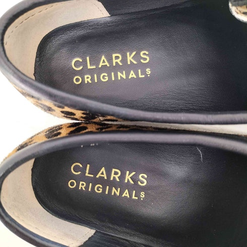 クラークスオリジナルズ Clarks ORIGINALS Wallabee Leopard Print ワラビー レオパード レディース UK:4