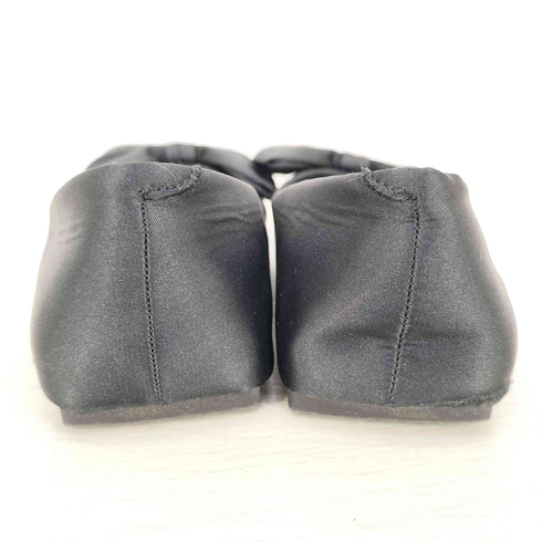 フェケテ FEKETE BIG RIBBON POINTED TOE PUMPS サテンリボンパンプス レディース