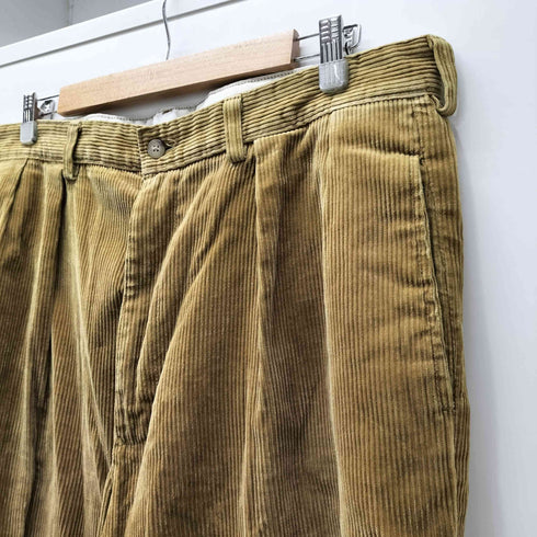 ポロラルフローレン POLO RALPH LAUREN CORDS 太畝 2タック ワイド コーデュロイ パンツ コーズ メンズ