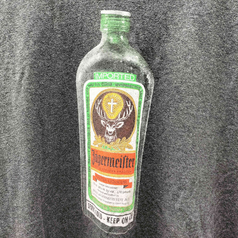 FRUIT OF THE LOOM ボディ BEST Jagermeilter プリント Tシャツ メンズ import:XL