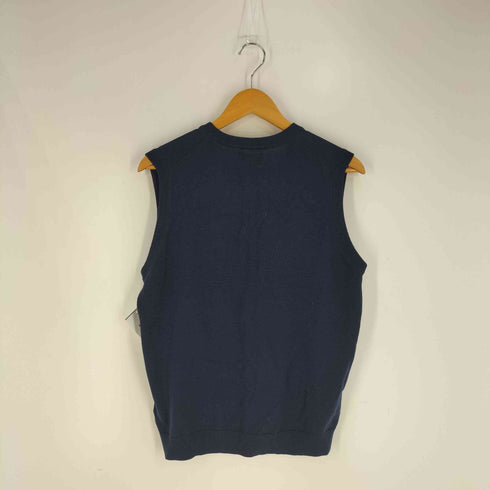 ブルックスブラザーズ 346 BROOKS BROTHERS MERINO WOOL メリノウール Vネック ニットベスト メンズ import:S