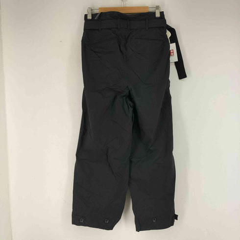 カズユキクマガイアタッチメント KAZUYUKI KUMAGAI ATTACHMENT C/Nオックス ベルト付ハイウエストワイドパンツ メンズ 1