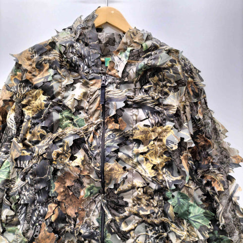 カベラス Cabela's 90-00S Leafy 2 SUIT 3Dリーフ ギリー リアルツリーカモ 迷彩柄 ジップアップ フード ジャケット メンズ import:XL