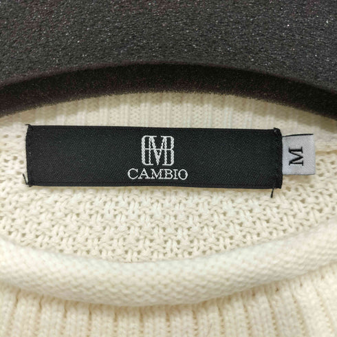 カンビオ CAMBIO ロールネック7GG鹿の子編みニット メンズ JPN:M