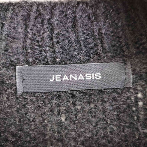 ジーナシス JEANASIS ボーダーシャギーニット レディース