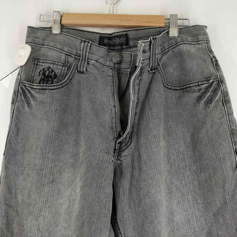 サウスポール SOUTHPOLE 刺繍デザインデニムパンツ メンズ 32