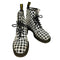 ドクターマーチン Dr.Martens 13978 8ホール ブーツ ギンガムチェック レディース EUR:39