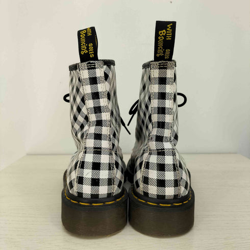 ドクターマーチン Dr.Martens 13978 8ホール ブーツ ギンガムチェック レディース EUR:39