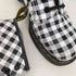 ドクターマーチン Dr.Martens 13978 8ホール ブーツ ギンガムチェック レディース EUR:39