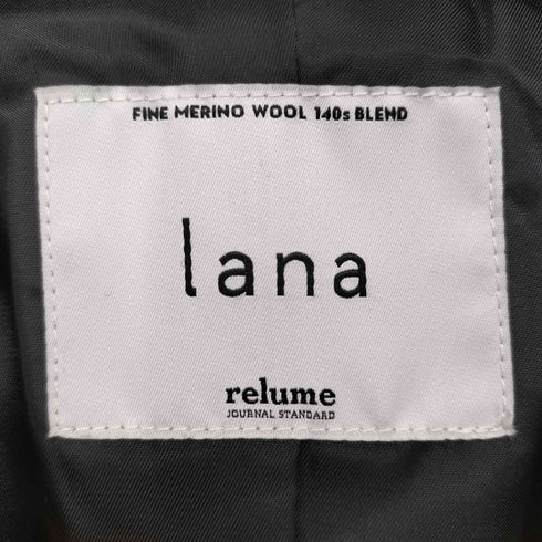 ジャーナルスタンダードレリューム JOURNAL STANDARD relume LANA WOOL チェスターコート レディース JPN:38