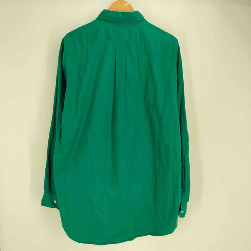 ラルフローレン RALPH LAUREN 90S BLAKE コットン ポニー刺繍 B.D L/S シャツ メンズ import:L