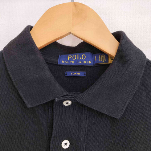 ポロラルフローレン POLO RALPH LAUREN SLIM FIT ポニー刺繍 コットン S/S ポロシャツ メンズ import:S