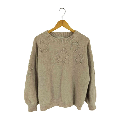 レディラックルカ LADY LUCK LUCA 星 アンゴラ ニット メンズ