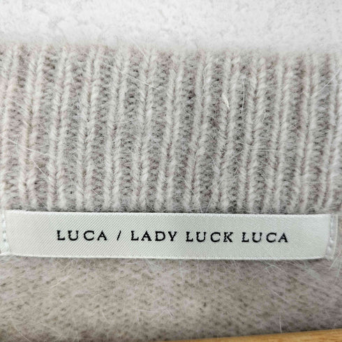 レディラックルカ LADY LUCK LUCA 星 アンゴラ ニット メンズ