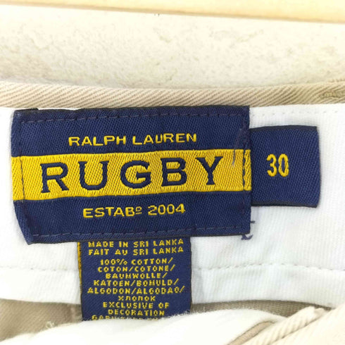ラグビーラルフローレン Rugby Ralph Lauren スカル刺繍 チノショーツ メンズ US:30