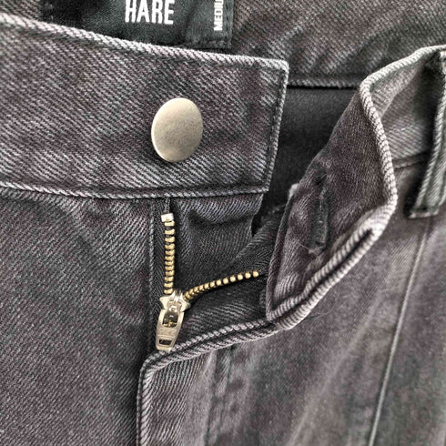 ハレ HARE 24SS FRONT BUTTON WIDE DENIM フロントボタンワイドデニム メンズ JPN:M
