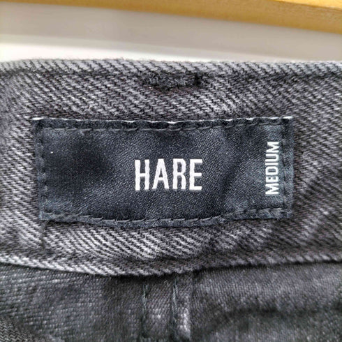 ハレ HARE 24SS FRONT BUTTON WIDE DENIM フロントボタンワイドデニム メンズ JPN:M