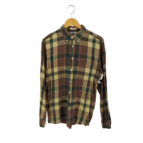 エンジニアードガーメンツ Engineered Garments 総柄丸襟コットンシャツ メンズ import:M