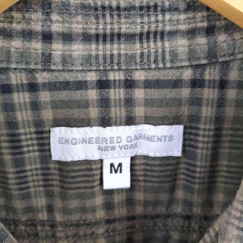 エンジニアードガーメンツ Engineered Garments チェック柄 シャツ メンズ JPN:M