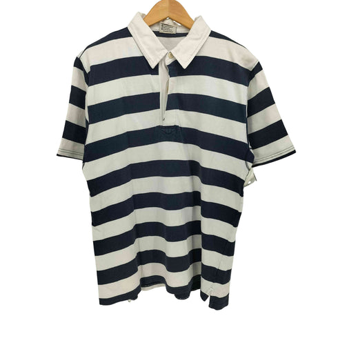 グッドウェア Goodwear ボーダー ラガーシャツ メンズ L