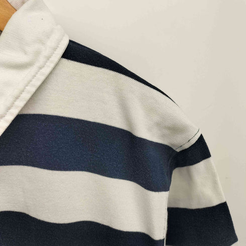 グッドウェア Goodwear ボーダー ラガーシャツ メンズ L