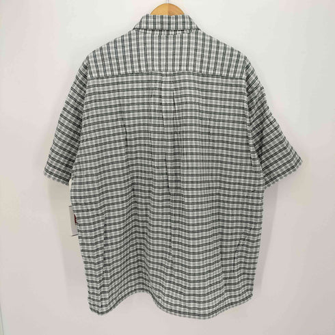 HECT 刺繍ロゴ シアサッカーチェックシャツ メンズ JPN:L