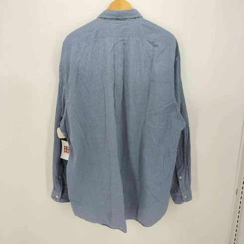 ラルフローレン RALPH LAUREN 90S BLAKE ポニー刺繍 ギンガムチェック ボタンダウン L/S シャツ メンズ import:XL