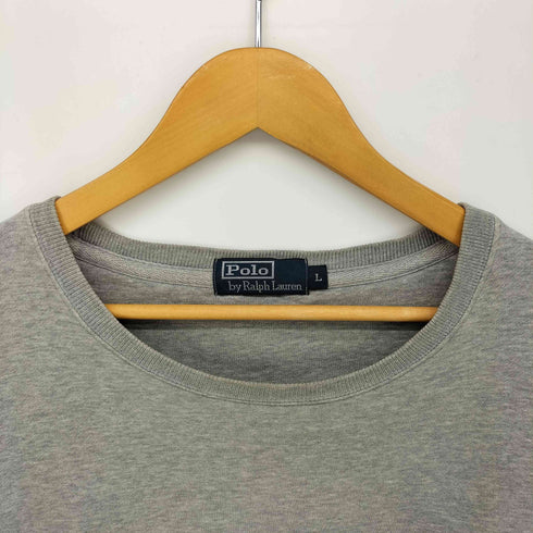 ポロバイラルフローレン Polo by RALPH LAUREN 90S ポニー 刺繍 クルーネック スウェット プルオーバー メンズ import:L