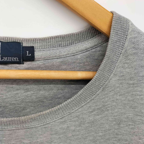 ポロバイラルフローレン Polo by RALPH LAUREN 90S ポニー 刺繍 クルーネック スウェット プルオーバー メンズ import:L