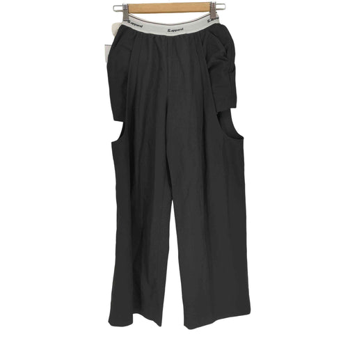 スライ SLY SIDE HOLE RELAX TROUSERS レディース
