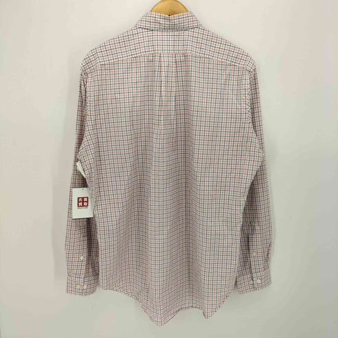 ラルフローレン RALPH LAUREN 90S CLASSIC FIT ポニー無し タッタ―ソール チェック L/S シャツ メンズ 15-1/2