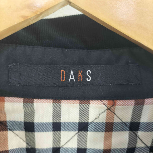 ダックス DAKS 裏地チェック キルティングジャケット レディース 32