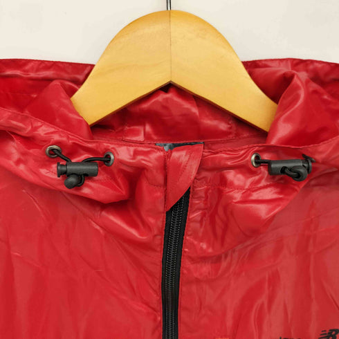 ニューバランス NEW BALANCE ロゴ プリント ジップアップ フーディ ジャケット メンズ import:M