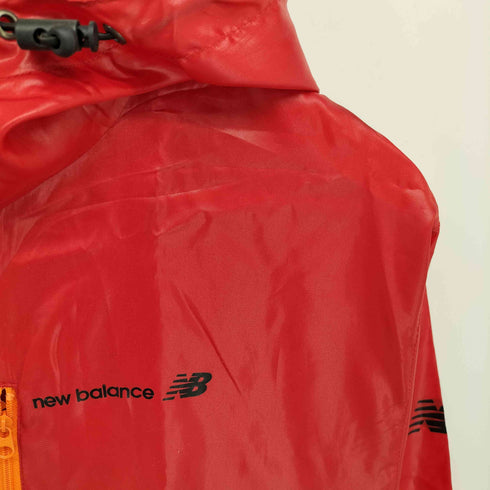 ニューバランス NEW BALANCE ロゴ プリント ジップアップ フーディ ジャケット メンズ import:M