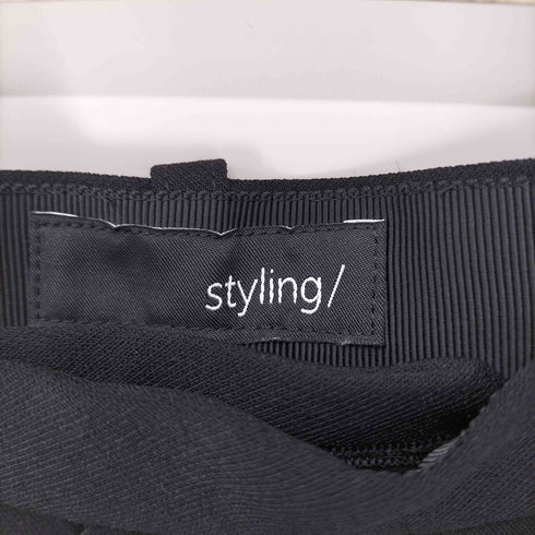 スタイリング styling 23SS ツータックハーフパンツ レディース JPN:1