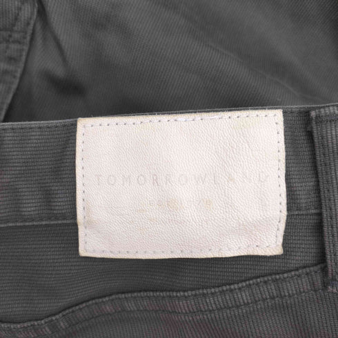 トゥモローランド TOMORROWLAND コットンピケ ストレート パンツ メンズ 34