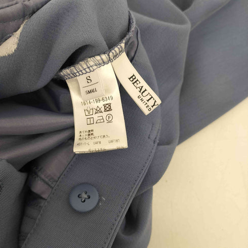 ビューティーアンドユースユナイテッドアローズ BEAUTY & YOUTH UNITED ARROWS ツイル バックゴム ストレート パンツ レディース JPN:S