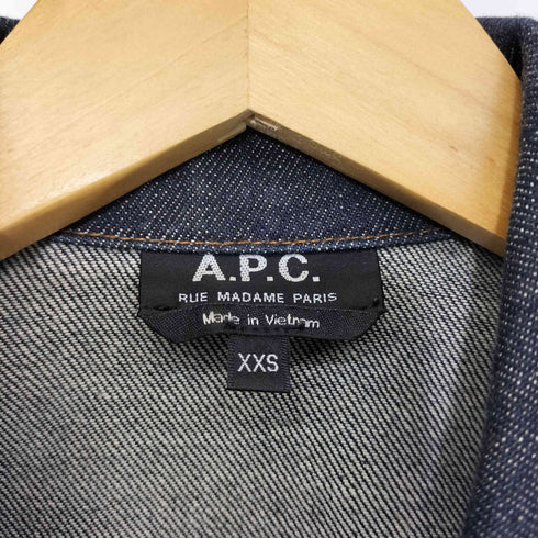 アーペーセー A.P.C. 2nd型 デニムワークジャケット メンズ  XXS
