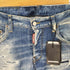 ディースクエアード DSQUARED2 22SS SKATER JEANスケータージーン ヴィンテージウォッシュクラッシュ&リペアデニム メンズ 46