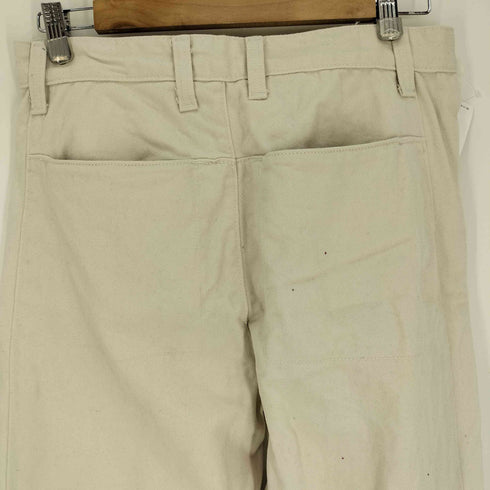 ザラ ZARA ジップフライ カットオフ ワイド バギー デニム パンツ メンズ 38