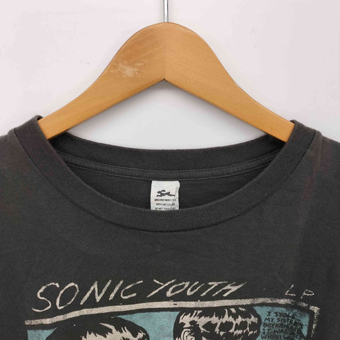 90S GOO フロントプリント クルーネック ロック バンド Tシャツ メンズ import:XL