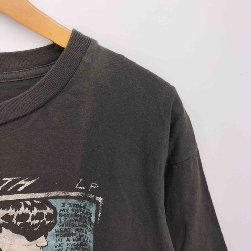 90S GOO フロントプリント クルーネック ロック バンド Tシャツ メンズ import:XL