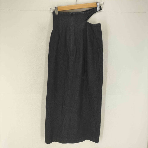 スタイルミキサー STYLEMIXER レイヤードカッティングデニムスカート レディース S