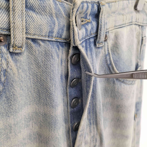 ザラ ZARA オーバーダイ バギー デニム パンツ メンズ 36