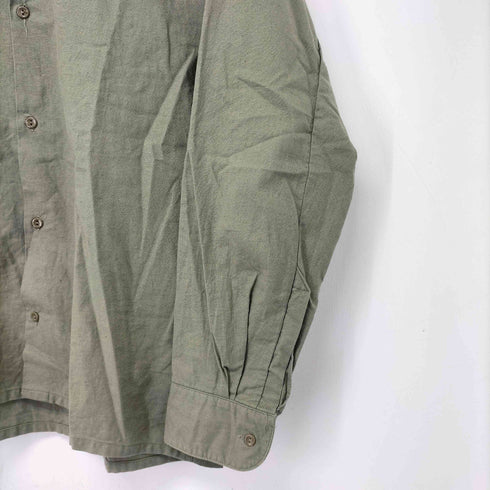 ジャーマンアーミー GERMAN ARMY チェコ軍 ミリタリー スリーピング  バンドカラー L/S シャツ カットソー メンズ  38