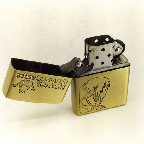 ジッポ ZIPPO 23年7月製造 USA製 アニメ刻印デザイン オイルライター メンズ