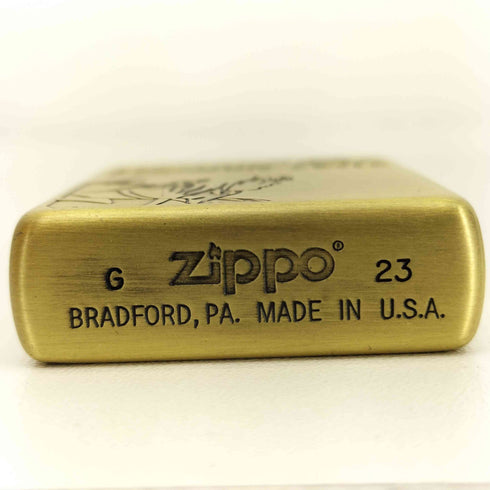 ジッポ ZIPPO 23年7月製造 USA製 アニメ刻印デザイン オイルライター メンズ