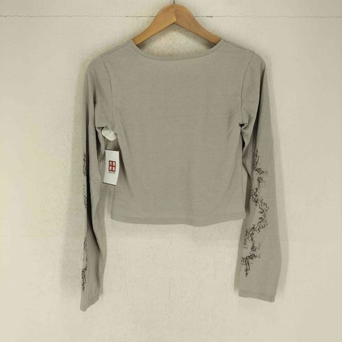 デザインカットソー Y2K レディース