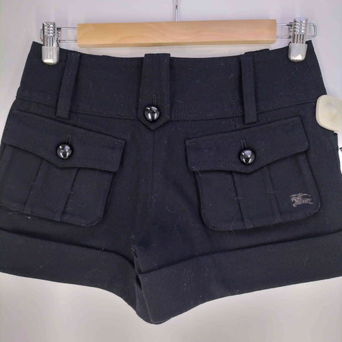 バーバリーブルーレーベル BURBERRY BLUE LABEL カシミヤ混 ショートパンツ レディース DE:36