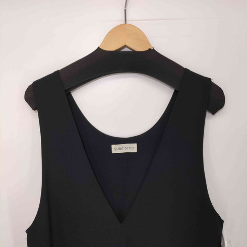 イアパピヨネ ear PAPILLONNER SUM1 STYLE ボタンベスト ワンピース レディース FREE